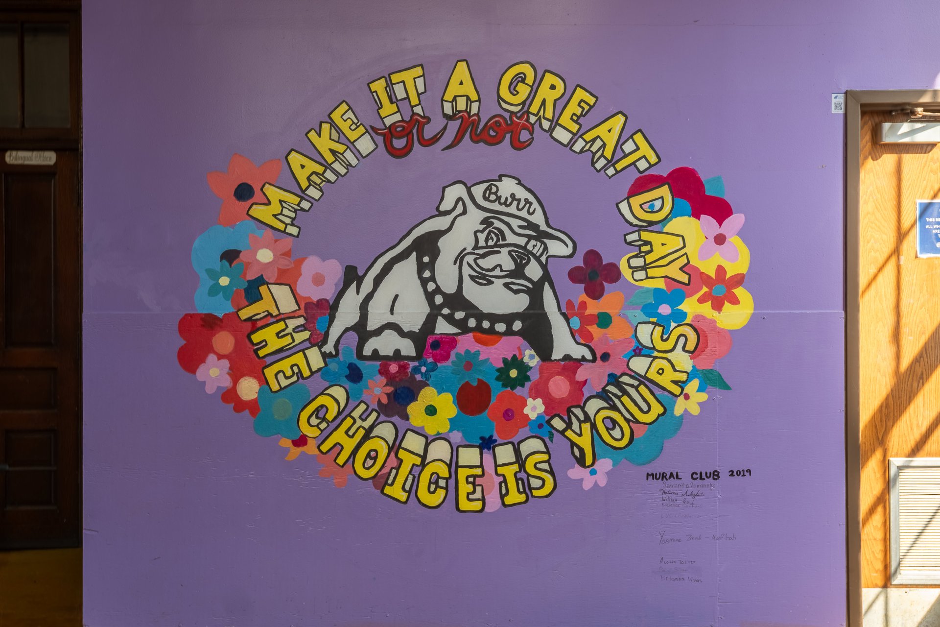 A moment at Burr Elementary